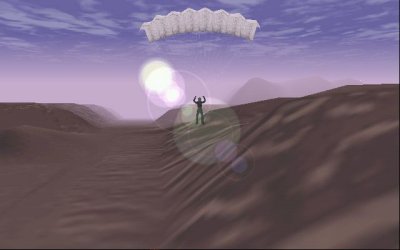 ...und wir gleiten in den Sonnenuntergang hinein...